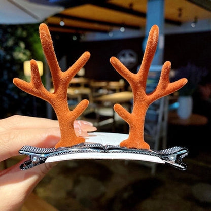 Christmas Cartoon Style Antlers Plastic Festival Costume Props