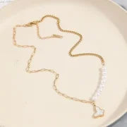 Sweet Minimalist Devil's Eye Titanium Steel Plating Pendant Necklace