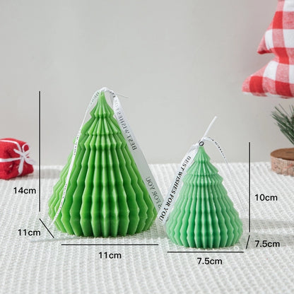 Christmas Cute Christmas Tree Paraffin Candle Home Fragrance