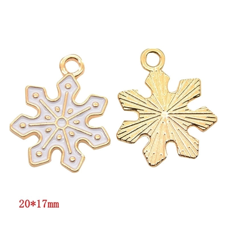 1 Piece Alloy Christmas Tree Santa Claus Christmas Socks Pendant Jewelry Accessories