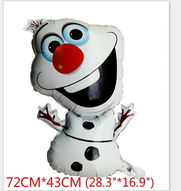 Christmas Casual Christmas Tree Santa Claus Snowman Aluminum Film Party Balloon Balloons