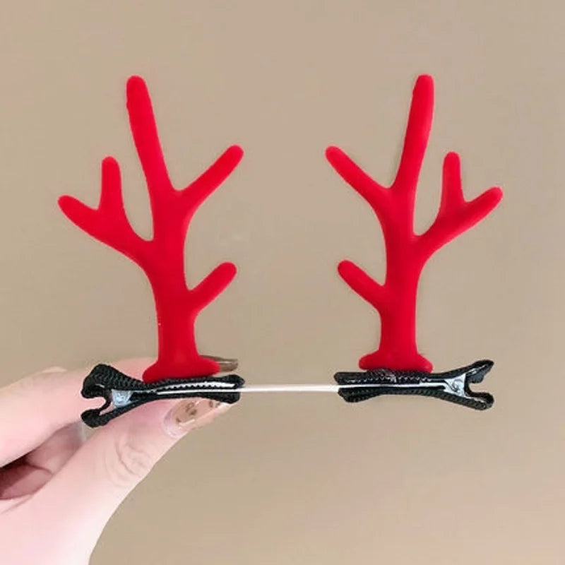 Christmas Cute Antlers Daily Hairpin