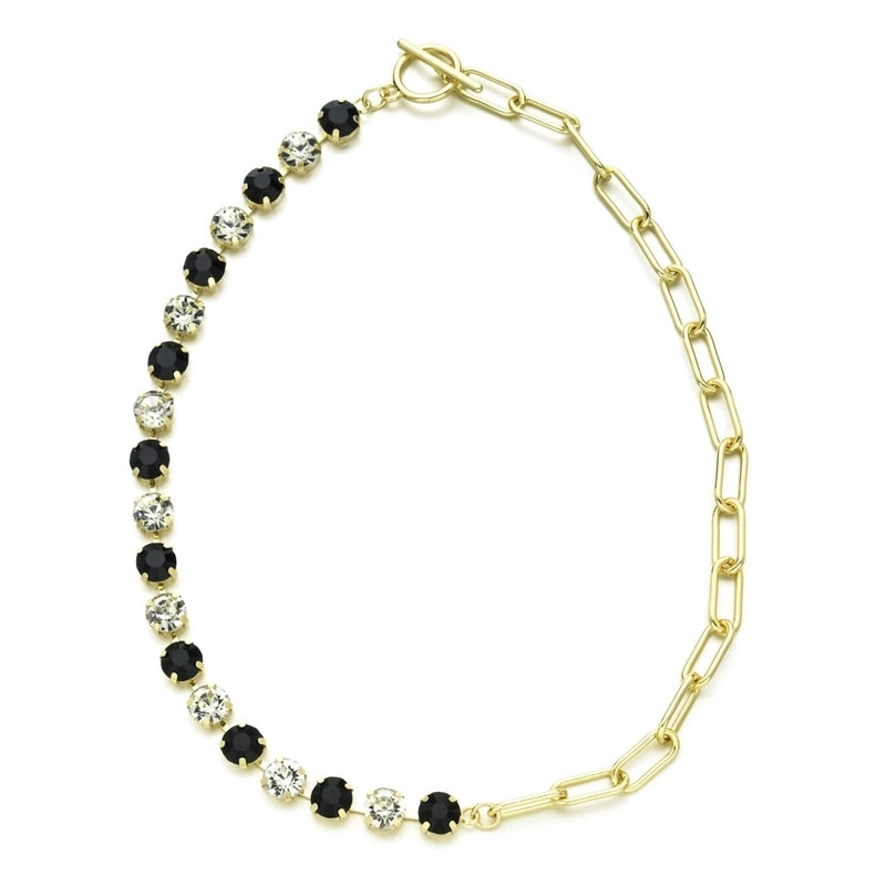 Elegant Luxurious Lady Geometric Copper Inlay Zircon Bracelets