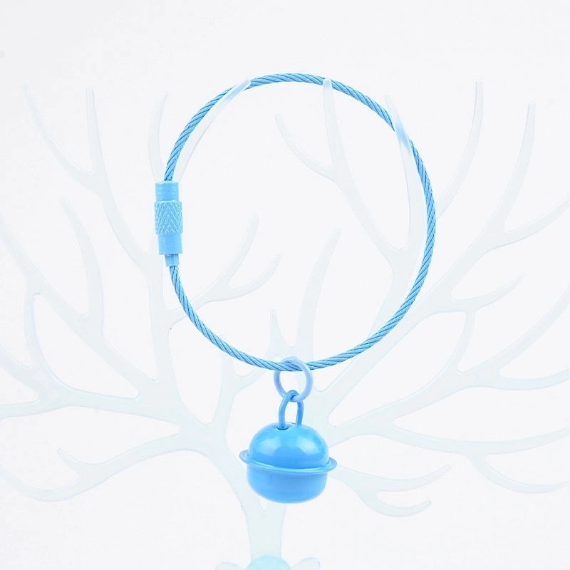 Cute Solid Color Bell Metal Unisex Bag Pendant Keychain 1 Piece