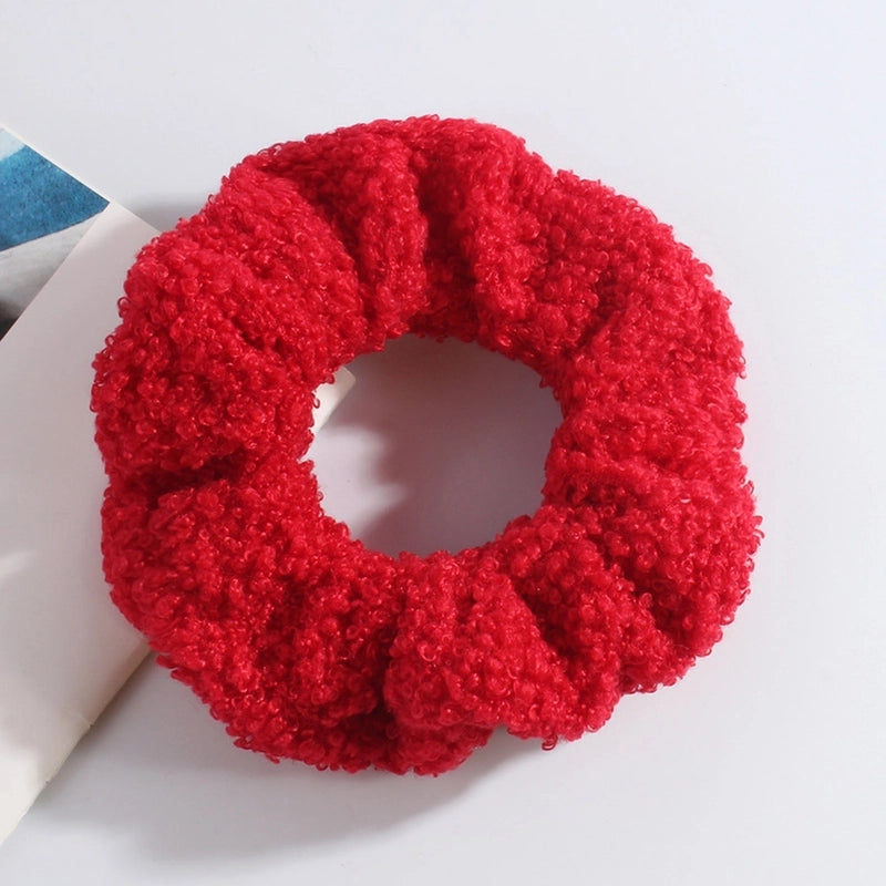 Classic Style Women's Plaid Snowflake Cloth Hair Tie