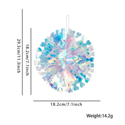 Christmas IG Style Star Snowflake Plastic Party Festival Ornaments