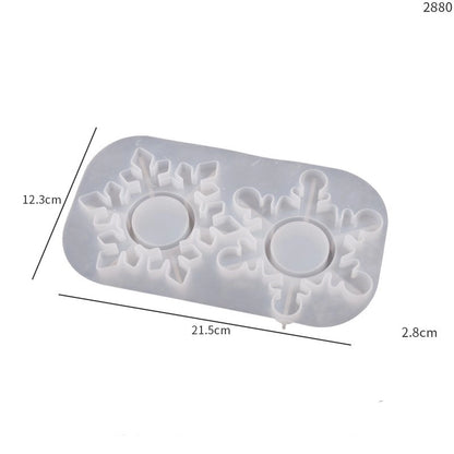 Christmas Cute Snowflake Silica Gel