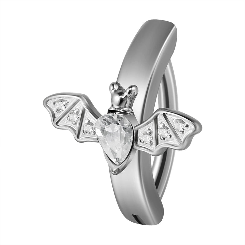 1 Piece Belly Rings Casual Hawaiian Tropical Flower Butterfly 304 Stainless Steel Inlay Zircon