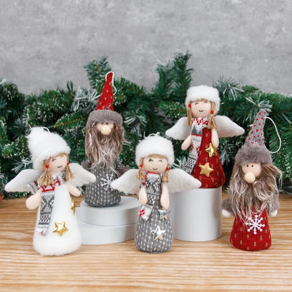 Christmas Cute Angel Foam Holiday Festival Hanging Ornaments Decorations Hanging Ornaments