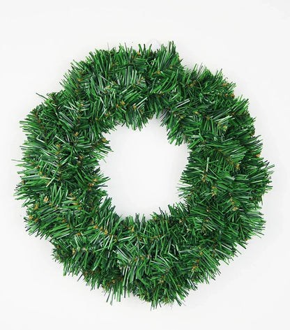 Green Lemon Christmas Wreath 30cm Decorative Door Hanging New Pendant Rattan Wreath 40cm Courtyard Layout Hotel Shopping Mall