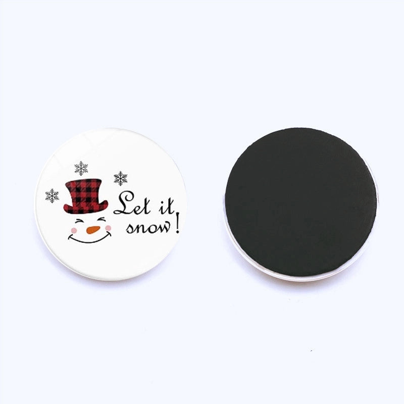 Christmas Classic Style Color Block Synthetic Resin