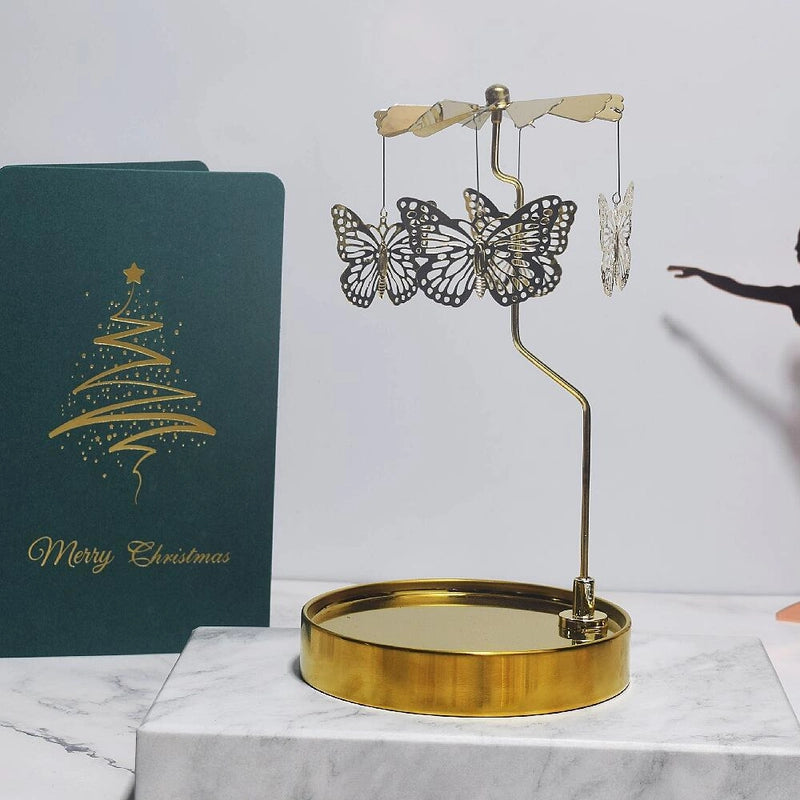 Novelty Solid Color Stainless Steel Metal Candlestick