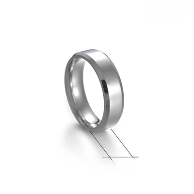Minimalist Round Stainless Steel No Inlaid Gold Plated