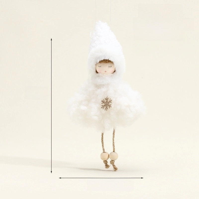 Christmas Angel Cloth Plush Party Hanging Ornaments