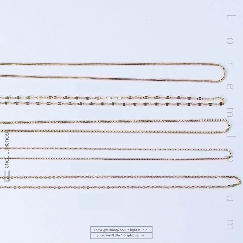 Titanium Steel Minimalist Plating Solid Color Necklace