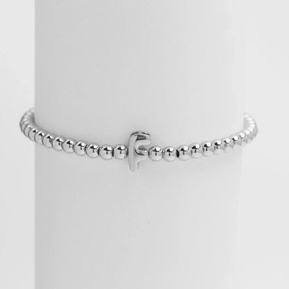 Copper Minimalist Plating Letter Bracelets