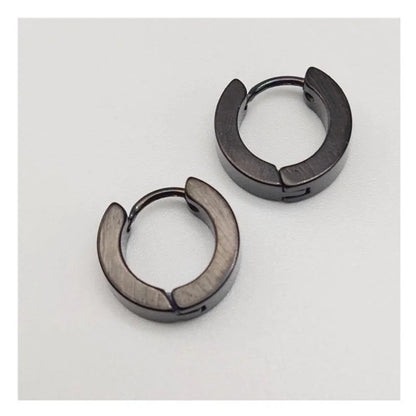 Factory Direct Japanese And Korean Fashion Men's Popular Flat Round Ear Clip Earrings Women's Tassel Small Ear Ear Bone Ear Buckle Earrings