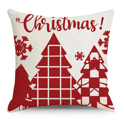 Christmas Combination Pillow Case New Home Sofa Decoration Cushion Pillow Case Manufacturers