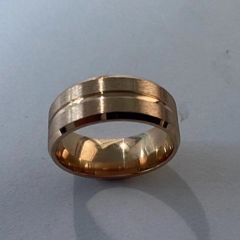 Fashion Geometric Stainless Steel Stainless Steel Rings