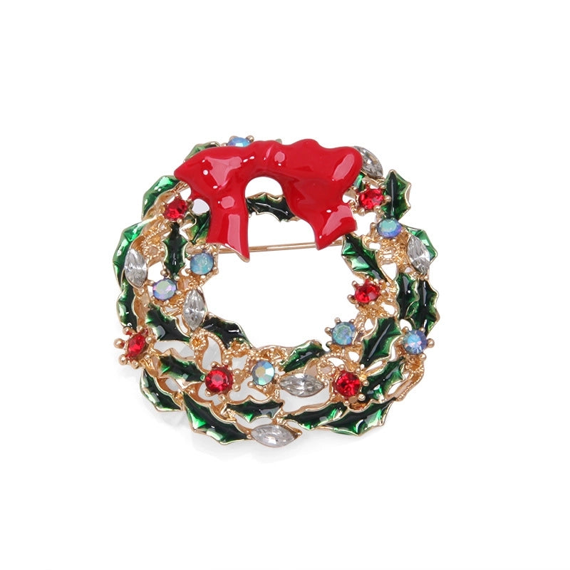 Cartoon Style Geometric Alloy Plating Artificial Diamond Women's Cartoon Brooches