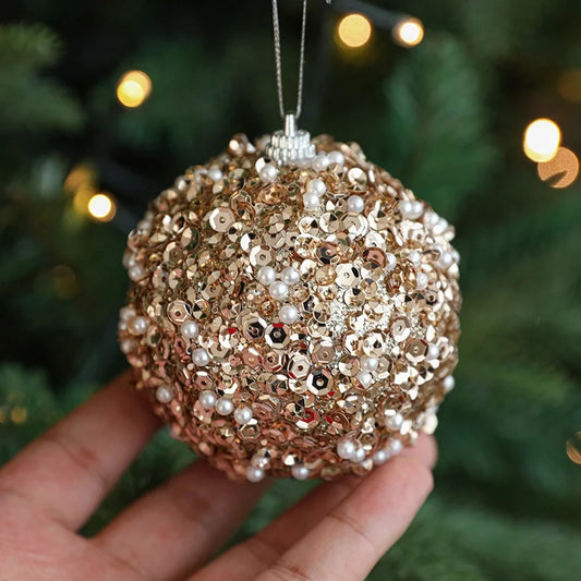 Christmas Minimalist Ball Foam Party Festival Hanging Ornaments Decorations Hanging Ornaments