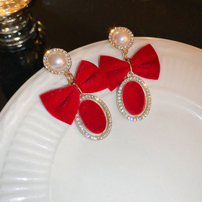 Luxurious Tassel Geometric Alloy Electroplating Earrings