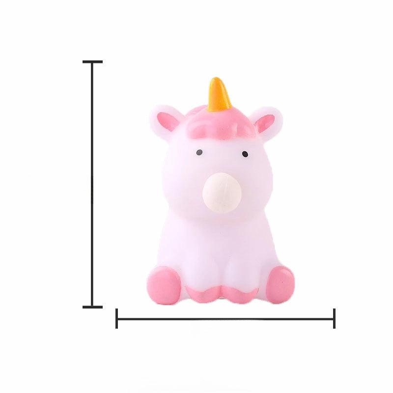 Squishy Toy Christmas Animal Santa Claus Snowman PVC TPR Toys