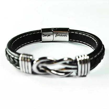 Popular Bracelet Punk Bracelet Leather Men's Bracelet Christmas Women's Bracelet Children's Jewelry