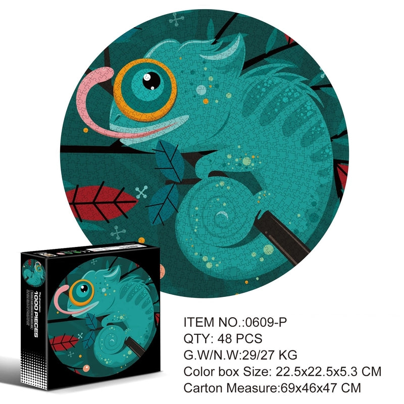 Puzzles Animal Earth Paper Toys