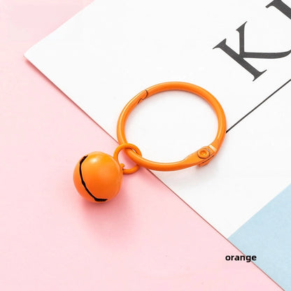 Creative Internet Red Bell Keychain Color Resin Pendant Accessories Bag Car Pendant Candy Color Hanging Material