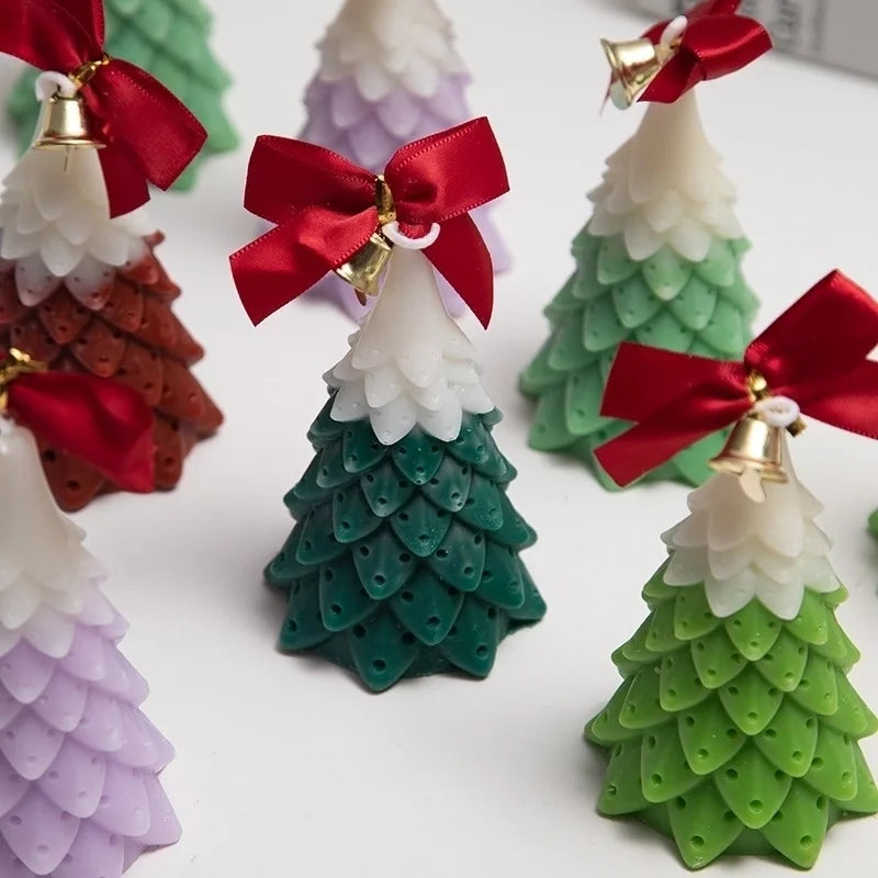 Christmas Cute Christmas Tree Wax Candle Home Fragrance