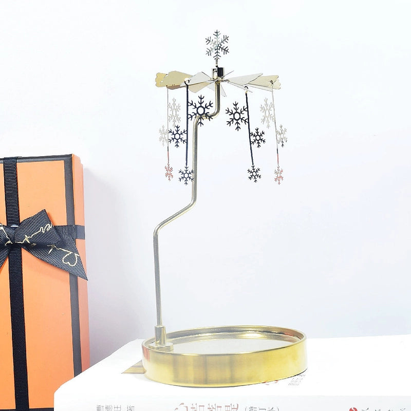 Novelty Solid Color Stainless Steel Metal Candlestick