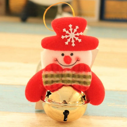 Christmas Casual Bell Snowman Party Hanging Ornaments Decorations Hanging Ornaments