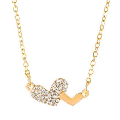 Copper Heart Shape Pendant Necklace