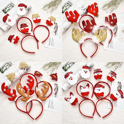 Christmas Cute Santa Claus Antlers Party Costume Props