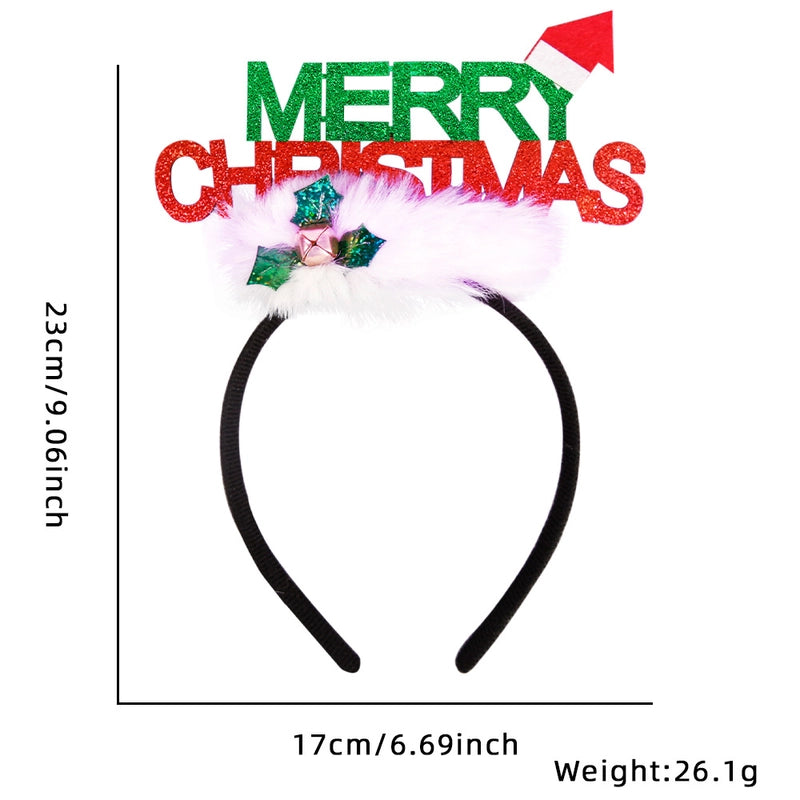 Christmas Classic Style Letter Plastic Party Decorative Props