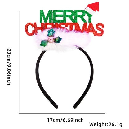 Christmas Classic Style Letter Plastic Party Decorative Props