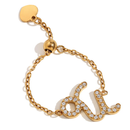 Fashion Zodiac Sagittarius Zodiac Sign Scorpius Libra Capricorn Virgo Stainless Steel Electroplating Rings