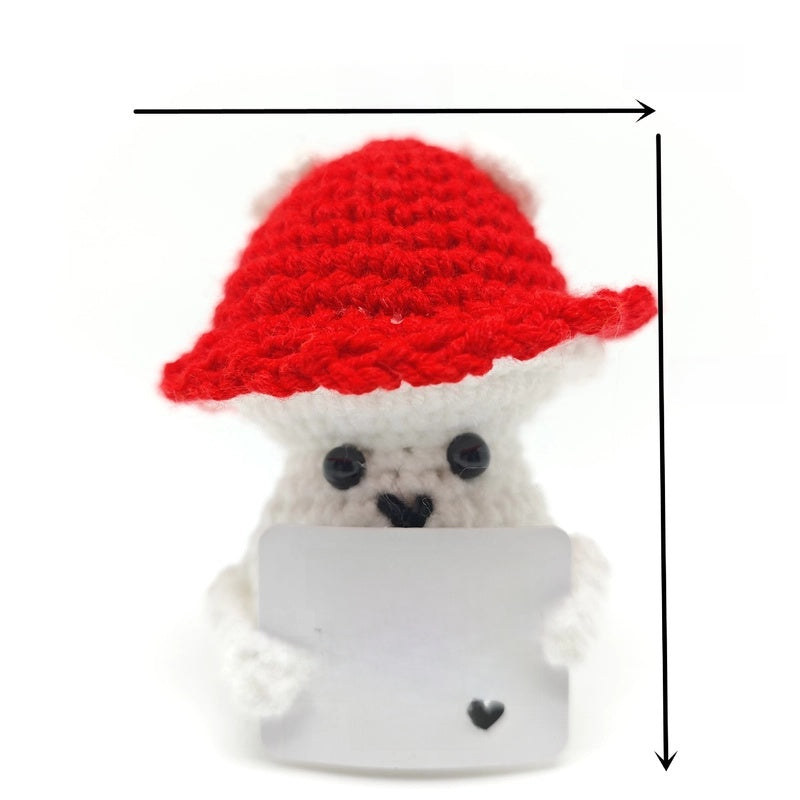 Cute Animal Fruit Vegetable Yarn Ornaments Artificial Decorations