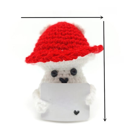 Cute Animal Fruit Vegetable Yarn Ornaments Artificial Decorations