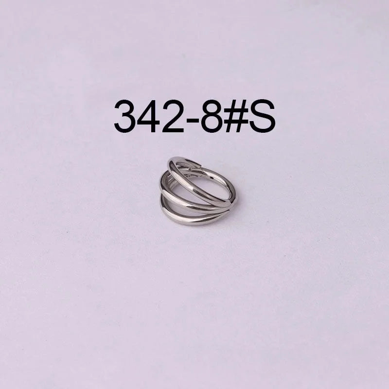 316 Stainless Steel Fashion Plating Geometric Earrings
