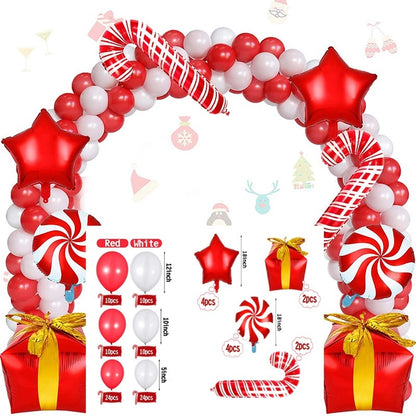 Christmas Casual Christmas Tree Star Emulsion Party Balloon Balloons