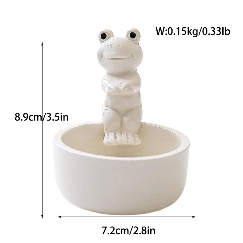 Halloween Cute Santa Claus Ghost Cat Ceramics Candlestick