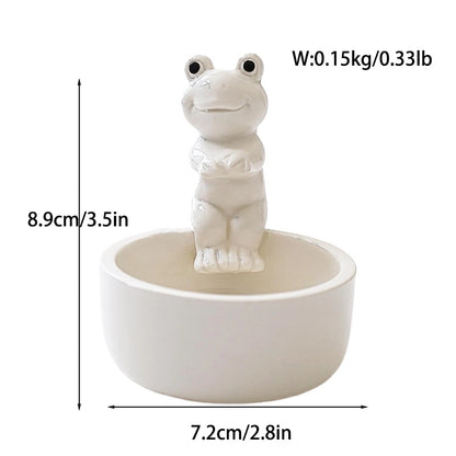 Halloween Cute Santa Claus Ghost Cat Ceramics Candlestick