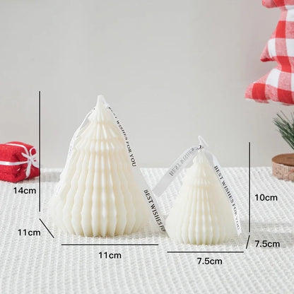 Christmas Cute Christmas Tree Paraffin Candle Home Fragrance