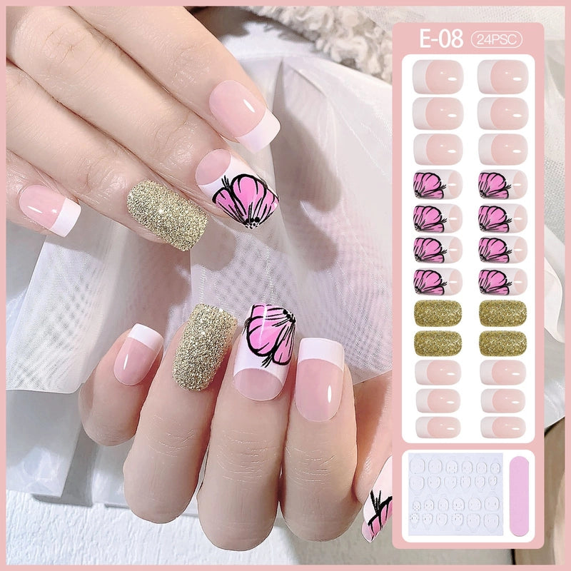 Wear Armor Finished Product Nail Tip Disassembly Removable Wear Nail Stickers