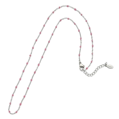 Minimalist Printing Stainless Steel Alloy Plating Gold Plated Necklace