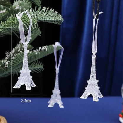 Christmas Design Christmas Tree Snowflake Reindeer Keychain Acrylic Ice Stick Pendant