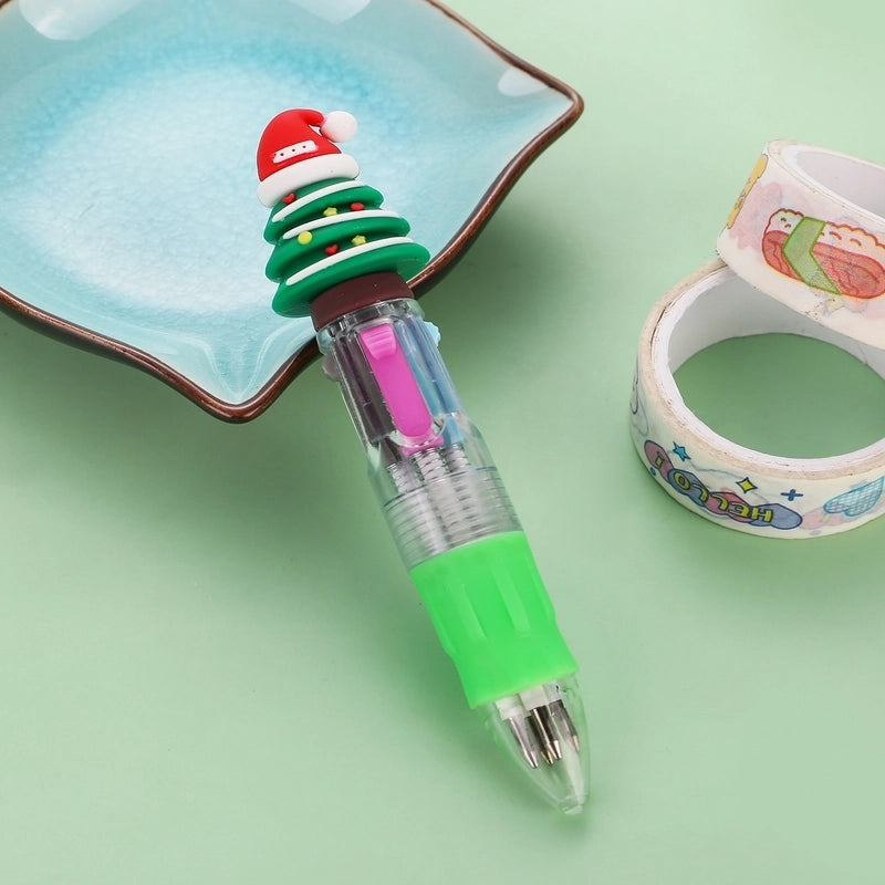 1 Piece Christmas Tree Santa Claus School Christmas Plastic Cartoon Style Ballpoint Pen