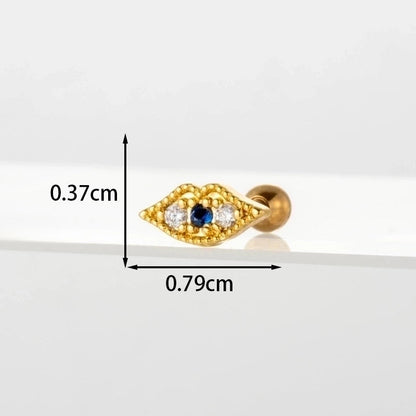 Ear Cartilage Rings & Studs Flower 316L Stainless Steel Copper